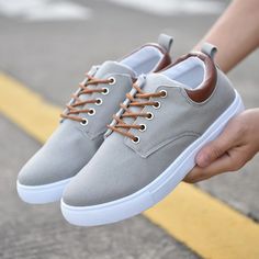 Videon Men's Casual Sneakers | Ultrasellershoes.com – Ultra Seller Shoes Nike Heels, Style Gentleman, Men's Business Outfits, Rare Shoes, Basic Shoes, Mens Fashion Rugged, Mens Canvas Shoes, Rugged Style