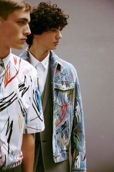 Dior Homme SS15 Mens collections, Dazed backstage Fashion Recycling, Creative Manifesto, Spring 2015 Fashion, Herren Style, Gosha Rubchinskiy, All Jeans, Retro Men, Young Men