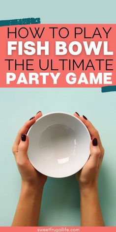 holding a white bowl Birthday Bar Hopping Games, Group Game Night Ideas For Adults, Fun Dinner Games For Adults, Potluck Games Fun Party Ideas, The Bowl Game Party Game, Birthday Party Games For Family, Games For 8 People, 40th Party Games, Banquet Games Ideas