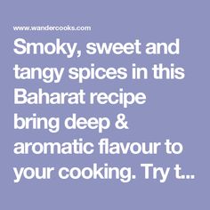 the words smoky, sweet and tangy spices in this bakrat recipe bring deep & aroma flavor to your cooking try