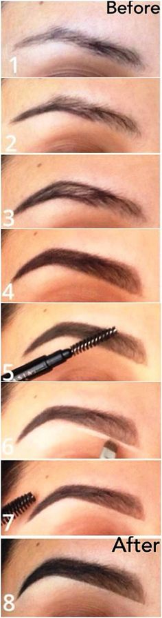 How To: Brow Tutorial.... in awe. how are they so perfect Eyebrow Makeup Tutorial, Color Tips, Best Makeup Tutorials, Brow Tutorial, Makeup Tip, Make Up Tutorials, Thick Eyebrows, Beauty Make-up, Makeup Hacks