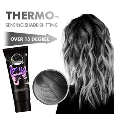 Permanent Super Hair Dye Cream - Bursametro Color Changing Hair Dye, Silver Grey Hair Dye, Silver Hair Dye, Grey Dye, Coloring Process, Grey Hair Dye, Change Hair, Hair Color Cream