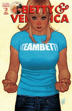 the cover to betty and vera, featuring a blonde woman with her hands on her hips