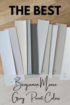 the best benjamin moore gray paint colors