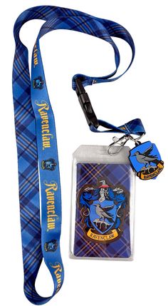 PRICES MAY VARY. Officially Licensed Harry Potter lanyard Lower Buckle Breakaway Includes Ravenclaw Logo Rubber Charm Includes Ravenclaw Logo Sticker with Clear Id holder Overall Length - 22 Inches (Not Including Id Holder) Loungefly Harry Potter Ravenclaw Plaid Lanyard with Charm Ravenclaw Accessories, Ravenclaw Logo, Hogwarts Uniform, Harry Potter Stickers, Harry Potter Ravenclaw, Badge Lanyard, School Supply Labels, Kids Luggage, Logo Sticker