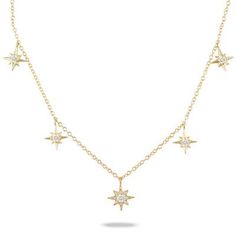 Celestia Fashion Doves 18k Gold Diamond Necklace Luxury White Gold Star Necklace, Fine Jewelry White Gold Necklace With Star Charm, Diamond Star Charm Necklace In Celestial Style, Gold Star-shaped Necklace With Diamond Accents, Yellow Gold Star Necklace With Clavicle Chain, Gold Star Necklace With Diamond Accents, Celestial Diamond Necklace With Star Charm, White Gold Star Necklace Fine Jewelry, Gold Star Necklaces With Diamond Accents