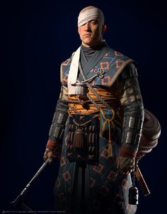 Feudal Japan Aesthetic, Japan Aesthetic Anime, Fantasy Samurai, Feudal Japan, Digital Sculpture, 3d Figures, Japan History, Japanese Warrior, Forgotten Realms