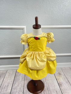 Princess Dress Beauty and the Beast Belle Costume Yellow Dress for toddler, child, girl Princess Costume Perfect for first birthdays, milestones and photography prop sessions. We want your princess to feel like royal and for you to treasure the special moments and photos forever. Belle Dress Kids, Belles Dress, Beauty And The Beast Dress, Costume Princess, Dresses Birthday, Belle Costume, Disney Princess Dresses, Birthday Girl Dress, Princess Costume