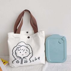 Shopping Tote Bags, Lulu Fashion, Cute Canvas, Shopping Tote Bag, Printed Bags, Shopping Tote, Phone Screen, Color Style, Canvas Bag