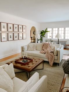 the living room is clean and ready to be used as a place for people to relax