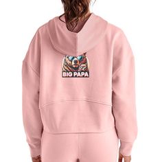 Women’s Half Zip Cropped Hoodie | Brand: TriDri | Material: 60% cotton, 40% recycled polyester. Heather Grey is 90% cotton, 10% viscose Relaxed Fit Pink Hoodie With Ribbed Cuffs, Oversized Pink Sporty Hoodie, Pink Oversized Sporty Hoodie, Sporty Oversized Pink Hoodie, Relaxed Fit Pink Hoodie With Kangaroo Pocket, Pink Relaxed Fit Hoodie With Kangaroo Pocket, Pink Cotton Hoodie Top, Pink Hoodie Tops For Loungewear, Oversized Pink Tops With Drawstring Hood