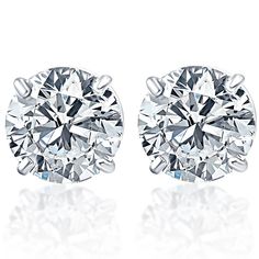 .85 carat total weight round brilliant cut VS quality natural diamonds are set in a solid metal earring finding.  Earrings are accompanied with solid metal push back earring backings. Platinum Earrings, Diamond Stud Earrings, Pompeii, Diamond Stud, Earring Findings, Metal Earrings, Screw Back Earrings, Solid Metal, Quality Diamonds