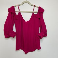 Parker Cold Shoulder Long Sleeve Blouse Women Size Xs Magenta Pink Rose Color. Brand New With Tags. Original Price Paid Was $198. Trendy Cold Shoulder Summer Blouse, Spring Cold Shoulder Tops For Day Out, Pink Off-shoulder Blouse For Brunch, Summer Long Sleeve Party Tops, Cold Shoulder Tops For Day Out, Casual Cold Shoulder Tops For Brunch, Pink Off-shoulder Top For Brunch, Spring Cold Shoulder Top For Brunch, Pink Tops For Summer Night Out