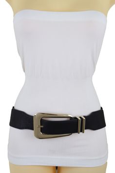 Brand New Trendy Women Special Stretch Waistband Spring Summer Collection Ladies Fashion Sexy Belt - day or night classic look or party time Brand new sexy fun and edgy fashion special and unique stylish belt Ladies Fashion Fancy Casual Dressy Style BeltSpecial Style Day Night Evening Party Or Work Fashion Belt Style : Fashion / Waist or Hip Condition : Brand New Color : Black faux leather and stretch waistband + gold buckle Size: One Size Belt Adjustable Can Fit Size XS - Small Waist Size: Abou Chains Fashion, Dressy Style, Fancy Casual, Dark Pewter, Casual Dressy, Dressy Fashion, Belt Style, Greek Style, Metal Belt