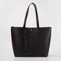 Free U.S. shipping. Style: Fringe & Tassels, Litchi Grain , color:Black, suite for season：Summer, Autumn, Winter ，Going out, Travel, Work, Material Genuine Leather, Baginning Forget-Me-Not Tassel Leather Tote Bag in Black Black Casual Bags With Tassels, Casual Black Bags With Tassels, Casual Black Tassel Bags, Black Shoulder Bag With Tassels For Shopping, Black Tassel Shoulder Bag For Shopping, Elegant Black Bag With Tassels, Elegant Black Bags With Tassels, Black Suite, Purse Insert