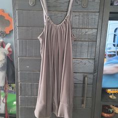 New With Tags Bcbg Dress, Size L Gray In Color. Flowy Sleeveless Lounge Dress, Flowy Sleeveless Dress For Loungewear, Flowy Sleeveless Sundress For Loungewear, Loungewear Mini Sundress, Sleeveless Sundress Midi Loungewear, Chic Sleeveless Loungewear Dress, Sleeveless Sundress Midi Dress For Loungewear, Casual Sleeveless Midi Sundress, Chic Sleeveless Sundress For Loungewear