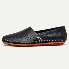 Category:Loafers  Slip-Ons; Upper Materials:Leather; Lining Materials:Leather; Gender:Men's; Toe Shape:Square Toe; Outsole Materials:Rubber; Closure Type:Loafer; Function:Slip Resistant,Comfortable; Listing Date:05/06/2024; 2024 Trends:Plus Size,Suede Shoes; Foot Length:null; Foot Width:null Plus Size Leather, Mens Slip Ons, Shoes For Summer, Loafers Online, 2024 Trends, Perforated Leather, Driving Shoes, Suede Shoes, Leather Slip Ons