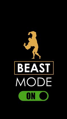 the beast mode on logo is shown