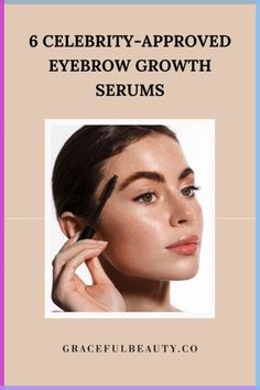 Grow Eyebrows Faster, Brow Hacks, Thicker Eyebrows, Fuller Eyebrows, Eyebrow Trends, Sparse Brows, Eyebrow Growth Serum, Eyebrow Hacks, Dark Brows