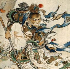 The Origins Of Sun Wukong Chinese Literature, Fantasy Heroes, Supernatural Power, Tiger Art, Buddhist Art