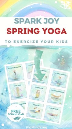 spark joy spring yoga to energize your kids