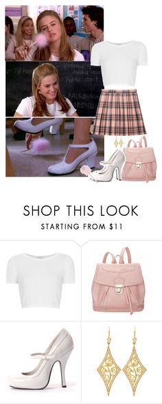 "Cher Horowitz" by priscilla12 ❤ liked on Polyvore featuring SilverStone, Topshop, 19th Street, Annie Fensterstock, movie, Cher and clueless Clueless Costume, Clueless Halloween Costume, Outfit Essentials, Jeanne Damas, 90s Party, Look Retro