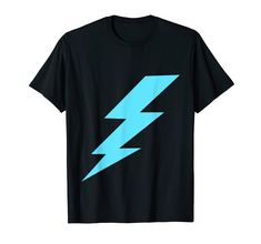 PRICES MAY VARY. Lightweight, Classic fit, Double-needle sleeve and bottom hem Light Blue Lightning, Blue Lightning Bolt, Blue Lightning, Buy Lights, Lightning Bolt, Branded T Shirts, Top Styles, Fashion Branding, Light Blue