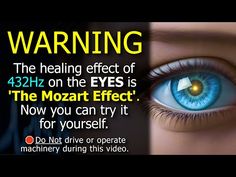 HEAL Eyesight • 432Hz EMDR Binaural Beats (The Mozart Effect) - YouTube Eye Health Remedies, Chakra Healing Music, Eye Exercises, Vibrational Frequency, Binaural Beats, Neville Goddard