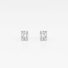 There's nothing more versatile than a pair of classic stud earrings. We love these princess cut lab grown diamond studs for every occasion, be it zoom meetings, brunch with friends or quiet evening dinner with your beau. Pick the size and color best suited to your ears in the color of gold that you fancy. Classic White Gold Baguette-cut Earrings, Emerald Cut Platinum Diamond Earrings For Anniversary, Timeless Baguette Cut Anniversary Earrings, Emerald Cut Platinum Earrings For Anniversary, Platinum Emerald Cut Diamond Earrings, Platinum Earrings With Diamond And Emerald Cut, Fine Jewelry Emerald-cut Lab Grown Diamond Earrings, Elegant Platinum Emerald Cut Diamond Earrings, Elegant Emerald Cut Platinum Diamond Earrings