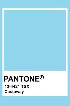 the pantone blue color is shown in this image