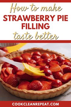 how to make strawberry pie filling taste better