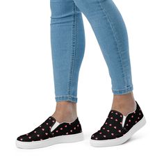 Made for comfort and ease, these Women's Slip-On Canvas Shoes are stylish and the ideal piece for completing an outfit. Equipped with removable soft insoles and rubber outsoles, it's also easy to adjust them for a better fit. *  100% polyester canvas upper side *  Ethylene-vinyl acetate (EVA) rubber outsole *  Your brand on the box, insole, and tongue of the shoe  *  Breathable lining, soft insole *  Elastic side accents *  Padded collar and tongue *  Printed, cut, and handmade These are totally Zen shoes! Casual Non-slip Slip-on Canvas Shoes, Trendy Breathable Slip-on Canvas Shoes, Trendy Breathable Canvas Shoes With White Sole, Casual Summer Sneakers For Light Exercise, Casual Sneakers For Light Exercise In Summer, Casual Slip-on Low-top Custom Sneakers, Trendy Slip-on Custom Sneakers With Vulcanized Sole, Trendy Custom Slip-on Sneakers With Vulcanized Sole, Casual Custom Slip-on Sneakers With Vulcanized Sole