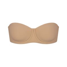 FITS EVERYBODY STRAPLESS BRA | CLAY Silicone Tape, Bandeau Bra, Triangle Bralette, Full Coverage Bra, Black Bralette, Triangle Bra, Wireless Bra, Demi Bra, Plunge Bra