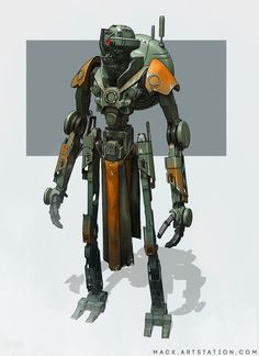 Star Wars Robot Concept Art, Star Wars Droids Concept Art, Robot Friend, Star Wars Characters Pictures, Star Wars Droids, Star Wars Concept Art, Cool Robots, Arte Robot