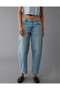 Mid-weight structured denim with just enough stretch for everyday comfort/True jean-like fabric that holds its shape/Light wash Everyday Faded Denim Cropped Jeans, Mid-rise Washed Blue Cropped Jeans For Everyday, Washed Blue Mid-rise Cropped Jeans For Everyday, Versatile Denim Blue Jeans, Versatile Mid-rise Cropped Denim Jeans, Versatile Tapered Leg Denim Jeans, Relaxed Fit Cropped Denim Jeans, Relaxed Fit Versatile Cropped Jeans, Versatile Light Wash Jeans For Everyday