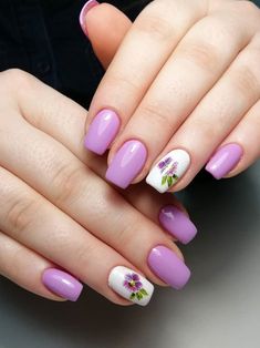 40 Flowers Nails Design Trends For Spring 2024 Spring Floral Nails, Beautiful Manicure, Fingernail Art, Nails Oval, Flowers Nails, Spring Break Nails, Nails Flower, Manicure Designs, Franklin Bbq