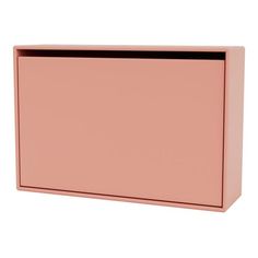 an empty pink box on a white background