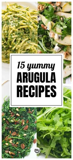 the top 15 yummy arugula recipes