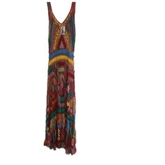 A One-Of-A-Kind Unique Maxi, Meticulously Handcrafted In Brazil. This Exquisite "One Size Fits Most" Piece From Monetti Apparel Captures The Vibrant Spirit Of Brazil, Offering Unparalleled Elegance And Multi-Functional Wear. In This Maxi Can Be Worn As A Beach Coverup Over Swimsuit Or Layered Over A Slip Dress, Mini Slip, Boy Shorts, Tanks, Camis, Bodysuit, Etc. This Dress Is As Beautiful And Unique As You And Your Imagination! #Coverup #Beach #Handmade Bohemian Multicolor Lace Dress, Multicolor Sleeveless Crochet Party Dress, Sleeveless Multicolor Crochet Party Dress, Beach Lace Dress In Multicolor, Brazilian Dress, Slip Dress Mini, Boutique Maxi Dresses, Open Back Maxi Dress, Coverup Beach