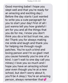 the text message that someone wrote to her on their phone is shown in black and white