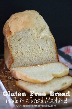 a loaf of bread sitting on top of a cutting board