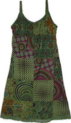 Green Cotton Sleeveless Casual Dress, Casual Green Cotton Sleeveless Dress, Green Cotton Sleeveless Summer Dress, Green Cotton Summer Sleeveless Dress, Green Cotton Sleeveless Sundress, Green Cotton Sundress Sleeveless, Bohemian Multicolor Sleeveless Patchwork Dress, Casual Green Sleeveless Knee-length Dress, Multicolor Bohemian Sleeveless Patchwork Dress