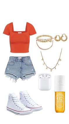 Summer Fits Teen Girl, Teenager Outfits Summer, Summer Outfits Teenage Girl, Teen Girl Summer Outfits 2024, Cute Clothes For Teens, Cute Teenage Outfits, Summer Outfit Collage, Teen Fashion Outfits Summer, Pree Teen Shorts