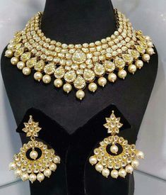 Kundan Jewelry Wedding Necklace Sabyasachi inspired Handmade | Etsy Temple Jewelry Sets With Gota Work For Wedding, Traditional Wedding Jewelry Sets With Gota Work, Kundan Jewelry Set With Gota Work For Wedding, Chandbali Kundan Necklace For Wedding, Wedding Bridal Necklace With Gota Work In Chandbali Shape, Heavy Chandbali Bridal Necklace For Diwali, Heavy Chandbali Bridal Necklace For Wedding, Diwali Bridal Heavy Chandbali Necklace, Wedding Temple Jewelry Sets With Gota Work