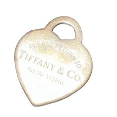 Tiffany And Co Heart Pendent Tiffany Pendent, Jewelry Tiffany And Co, Heart Pendent, Jewelry Tiffany, Tiffany Co Jewelry, Tiffany And Co, Tiffany & Co., Women Jewelry, Silver