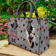 Mickey Mouse Purse, Mickey Mouse Bag, Disney Purse, Cartoon Bag, Disney Bags, Disney Handbags, Disney Bag, Handbag For Women, Disney Lover