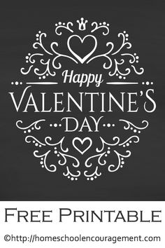 happy valentine's day written in white on a black background