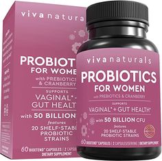 Vitamin Health, Cranberry Vitamins, Good Vitamins For Women, Probiotic Supplement, Natural Probiotics, Best Probiotic, Prebiotics And Probiotics