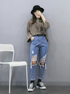 Spring Outfits For Teen Girls, Spring Outfits For School, Idol Outfit, Korean Fashion Outfits, 가을 패션