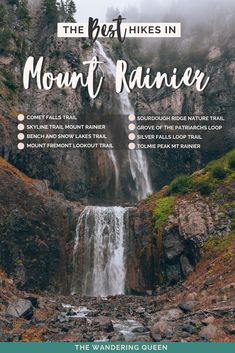 the best hikes in mount rainier